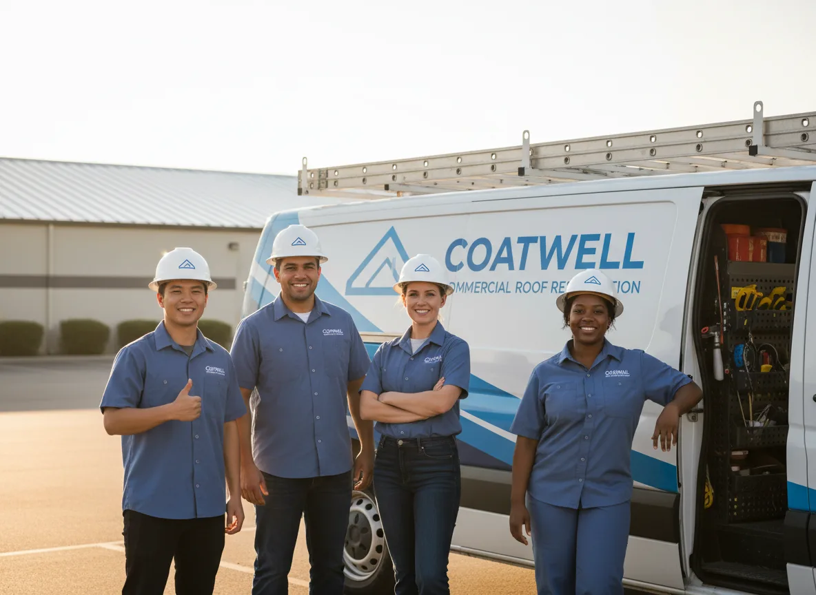 Commercial roof coating company in Smithland, IA
